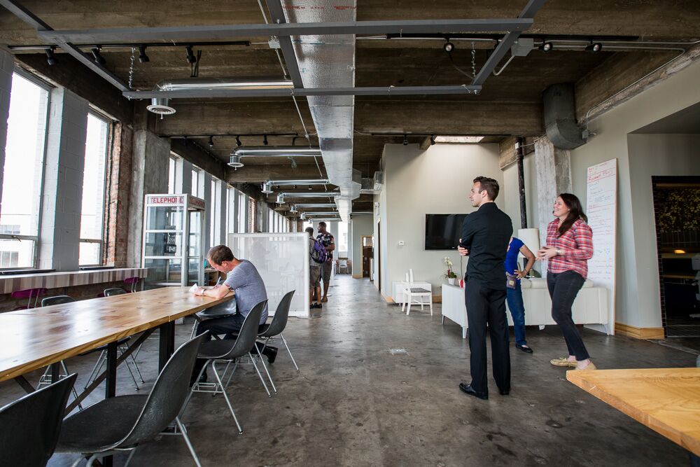 Coworking Space at Ponyride Coworking Space at Ponyride